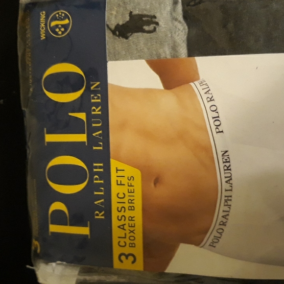 NWT Polo Ralph Lauren Men's Classic fit Boxer briefs - Heather/Charcoal/black - Picture 9 of 13